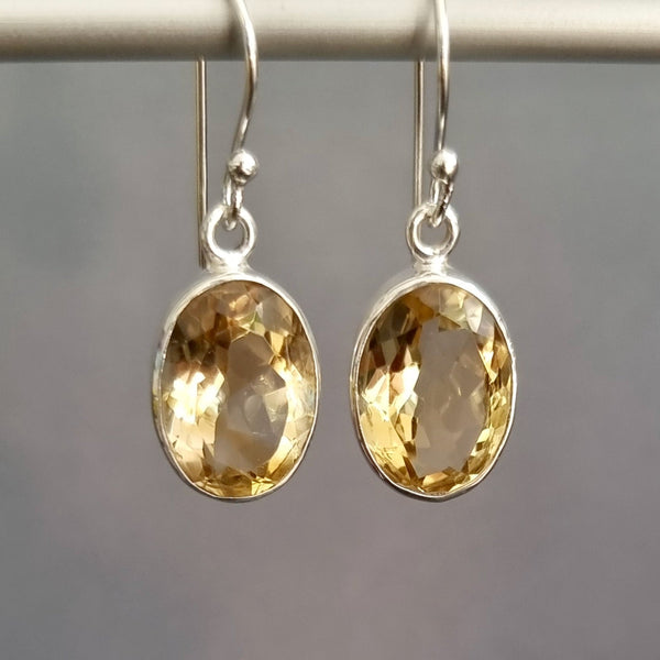 Citrine sterling silver jewellery celebrating a 13th anniversary
