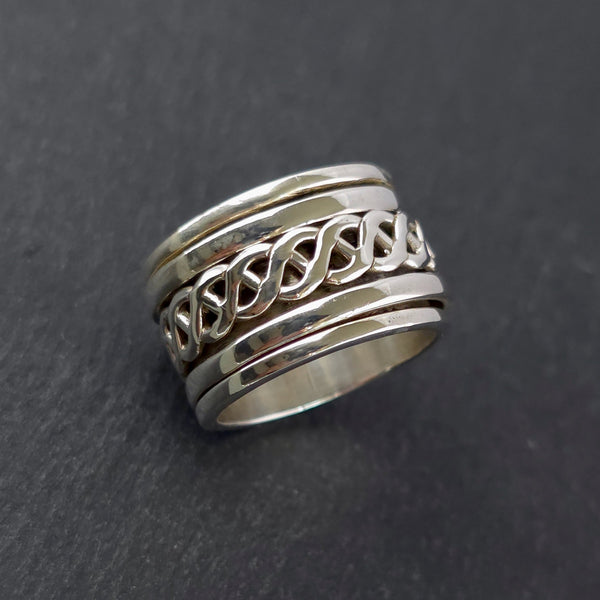 Sterling silver jewellery celebrating a 25th Silver Anniversary