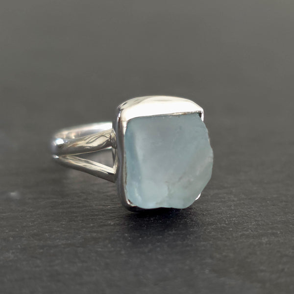Handcrafted sterling silver Aquamarine jewellery, March's traditional birthstone